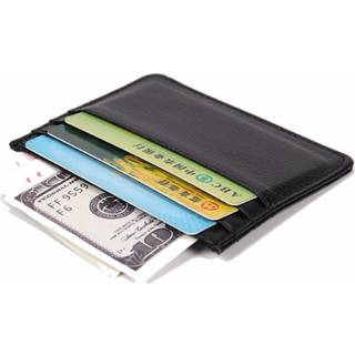 Tynd Black Card Holder til kreditkort tegnebog (Kreditkort Holder)