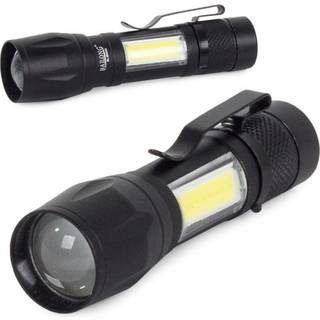 Militær lommelygte i aluminium med CREE XP-E LED og zoom