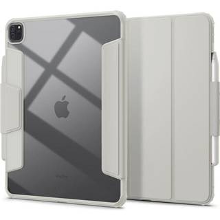 iPad Pro 13" (2024) Spigen Air Skin Pro Læder Flip Cover - Grå