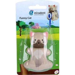 Tandbørsteholder Tryklås Miradent Funny Animals KAT