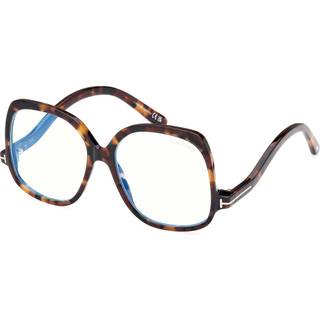 TOM FORD Kvinde FT5968-B 52 Vista -rammer Acetat Havana Firkantet Normal