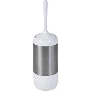 Showerdrape Showerdrape White Elite Toilet Brush and Holder Set