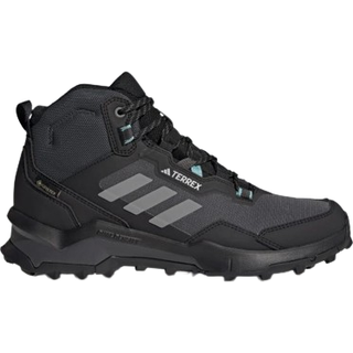Adidas Unisex TERREX AX4 Mid GORE-TEX Hiking Shoes Core Black/Grey Three/Mint Ton, 43 1/3