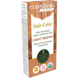 Cultivator's Organic Herbal Hair Color Light Brown 4pcs