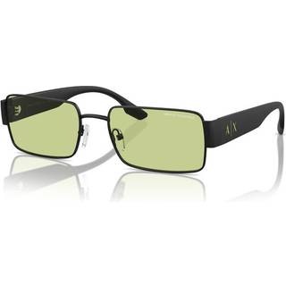 Armani Exchange AX2052S 6000/2 57 Solbriller Mænd Black - Matte Black - 57mm