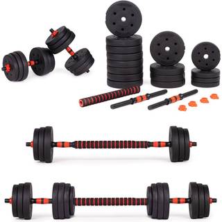 Viking Sports vægtstangs/-håndvægtssæt med 16 vægte, justerbar - 40 kg