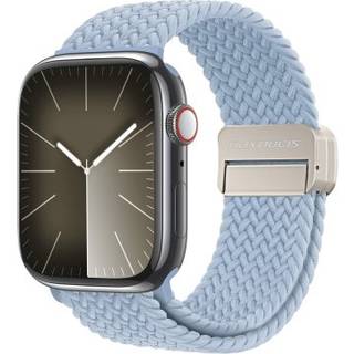 Dux Ducis elastisk nylonvævet rem til Apple Watch 38/40/41 mm Lys