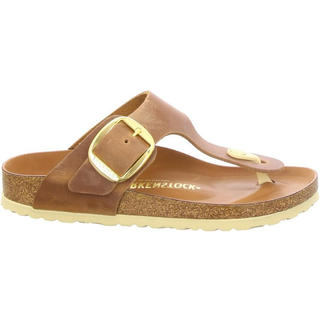 Birkenstock Gizeh Big Buckle Oiled Leather SandalerEU 41 (UK 7.5)