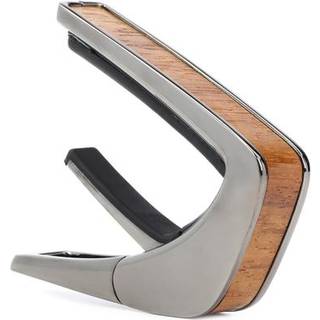 Thalia Wood Collection Koa-Black Chrome Capo til akustisk guitar