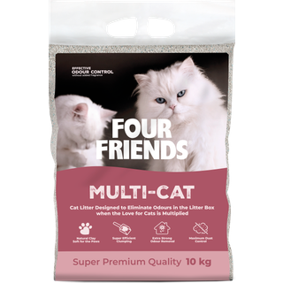 FourFriends Kattegrus MultiCat - 10 kg