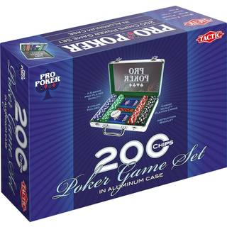 ProPoker 200 Chips - Komplet Pokersæt
