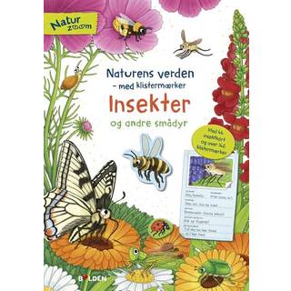 Naturens verden – med klistermærker – Insekter og andre smådyr