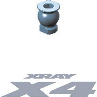 XRAY XR-303250 X4 Lower Arm Ball 6.0mm w/Hex - Steel