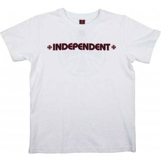 Independent Youth Bar Cross Tee White