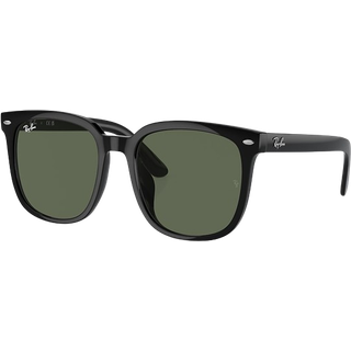 Ray - Ban Unisex RB4401D 601/71 Solbriller Injiceret Sort Grøn Firkantet Normal