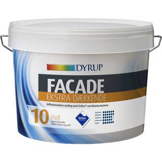 DYRUP FACADE Ekstra Dækkende Glans 10 Mat - 0,75 liter - Hvid (800)