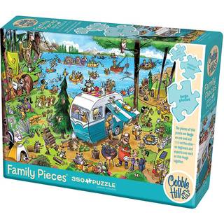 Cobble Hill Family Piece's 350 Puzzle - Call of the Wild - Exempel på affischen ingår