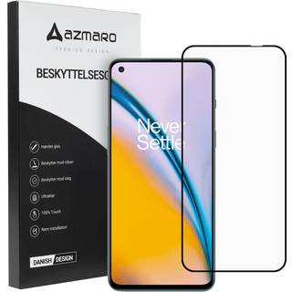 OnePlus Nord 2 5G / 2T 5G - Azmaro Premium hærdet beskyttelsesglas - Komplet dækning