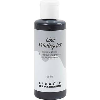 Vandbaseret linoleumssværte, sort, 85ml