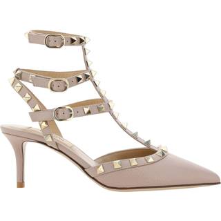 Valentino Garavani Rockstud leather pumps - beige - EU 37