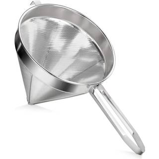 Ny Star Foodservice 34172 18/8 Rustfrit st?l Kina Cap Sileer 12-tommer Fine Mesh