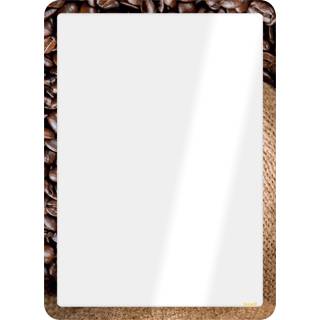Securit Posterframe | Magnetisk | A4 | Kaffe