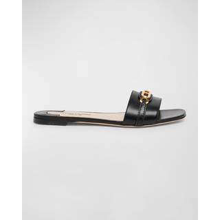 Tom Ford Embellished leather slides - black - EU 35