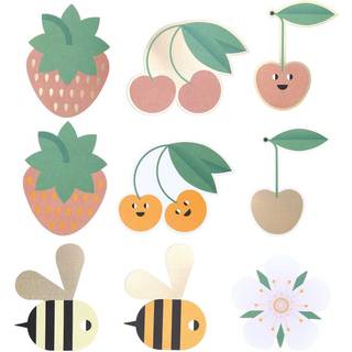 Paper Poetry Kartenset Just Bees + Fruits + Flowers