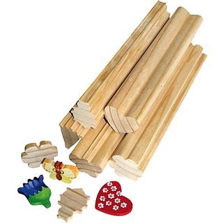 Profileret træ, Mors dags sæt, sæt med 5 stk.