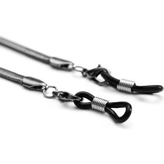 Sort Rustfri Stål Sildeben Solbrille Kæde