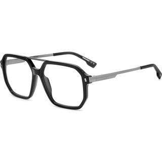 Dsquared2 Mand D2 0123 ANS Optiske stel Acetat Sort Firkantet