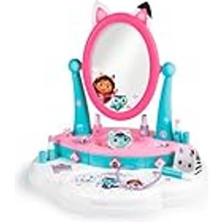 Smoby Gabbys Dukkehus Makeup-spejl med skuffer - 12 tilbehør