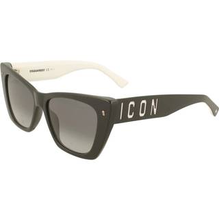 Dsquared2 ICON 0006/S 80S/9O 53 Solbriller Kvinder Black - Black - 53mm