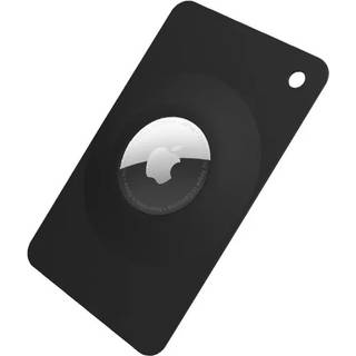 Kortformat beskyttende etui til Apple Airtag Sort