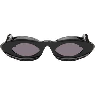 Marni Unisex Dark Doodad Black OPA Solbriller Acetat Sort Grå Geometrisk Normal
