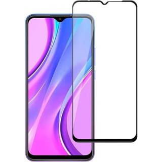 SKALO Xiaomi Redmi 9A FULL-FIT Hærdet Glas Skærmbeskyttelse