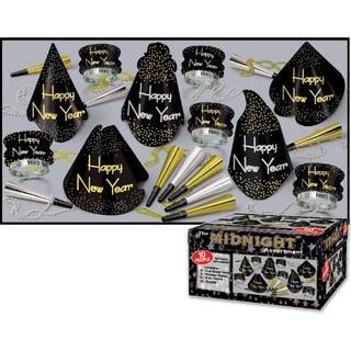 Midnight Asst for 10 (ingen detailpris p? Carton) Party Accessory (1 Count)