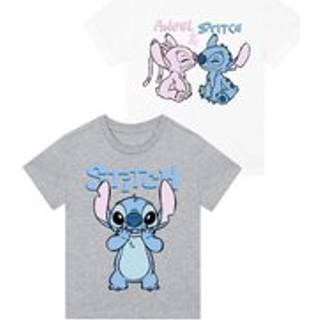 Character Disney-figurer Lilo og Stitch T-shirts 2 -pakke