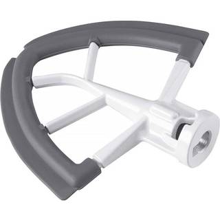 Flad mixer med silikone sider til Kitchen Aid 4.5-5QT