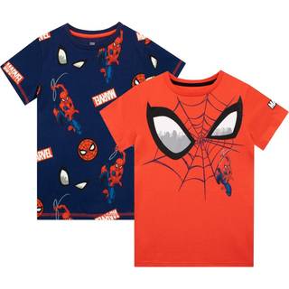 Karakter 100% Cotton Spider-Man 2 Multipakke Kortærmet T-shirt2 - 3 år (92 - 98cm)