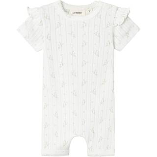 Lil Atelier Coconut Milk Print Sunsuit