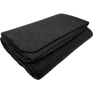 Arcturus milit?r uldt?ppe - 4,5 lbs varmt tungt vaskbart stort 64 """" x 88 """" - fantastisk til camping udend?rs overlevelse og n?dsituationer (kul