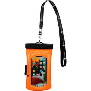 Geckobrands float telefon t?r taske med armb?nd orange - flydende vandt?t t?r taske telefon pose passer til de fleste iPhone- og Samsung Galaxy -