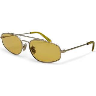 Retrosuperfuture Unisex WAF Tema 2.0 Mustard Solbriller Metal Guld Brun Geometrisk Normal