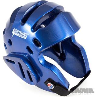 Pro Force Lightning Sparring Headgear - Blue - X -Large