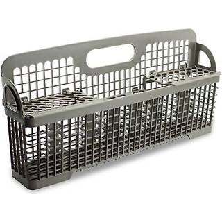Opgraderet Lifetime Appliance W10190415 sølvtøjskurv kompatibel med Whirlpool Kenmore opvaskemaskine - WPW10190415
