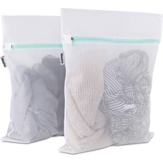 Mamlyn Mesh vaskeri til delikater Vaskpose til undert?j og lingeri -makeup -arrang?rpose (2 medium)