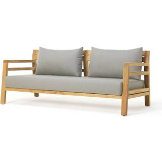 Ethimo Costes Pude Til 3-personers Sofa - Puder til Solsenge Koldskum Nature Grey - COCUD3AW24