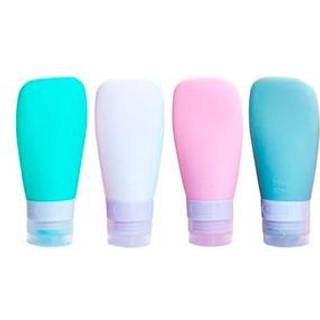 UNIQ Genanvendelige Silikone Rejseflasker | 4 stk | 60 ml