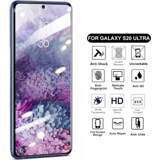 Omfattende Galaxy S20 Ultra Beskyttelses Film Nanoedge Beskyttende plastik